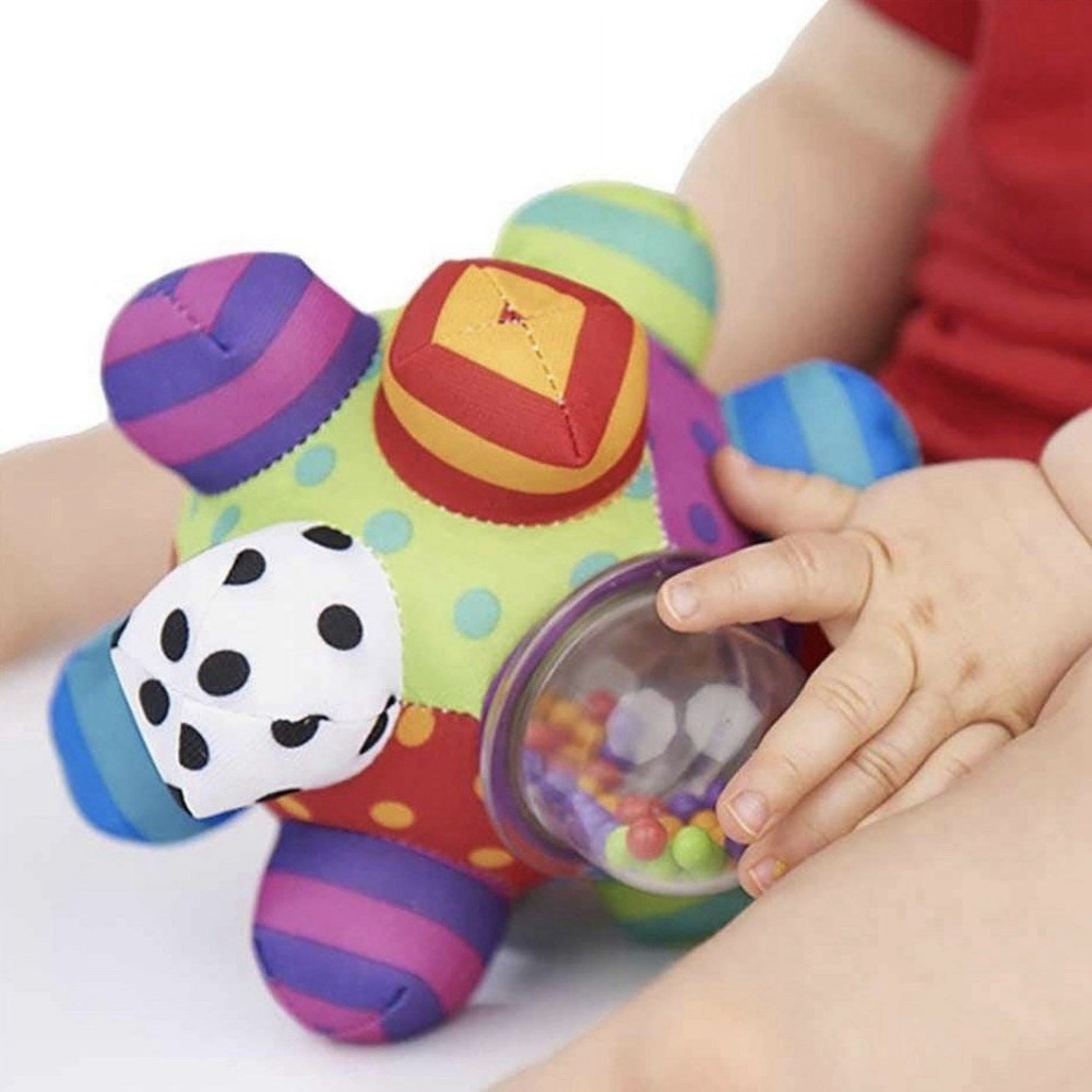 Baby Cognitive Development Bumpy Ball Toy Rattle & Fun Baby Toy Ball - Picture 1 of 4